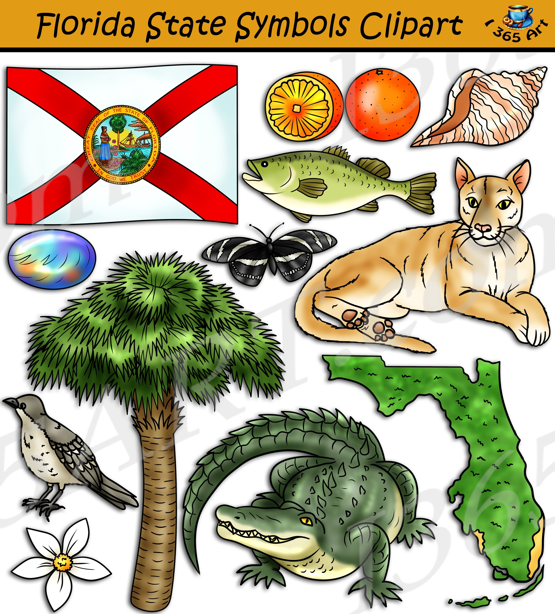 Free Printable Clip Art Florida