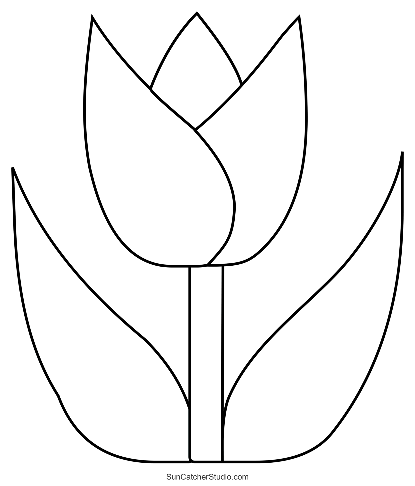 Flower Templates Patterns SVG Files Printable Stencils Free 