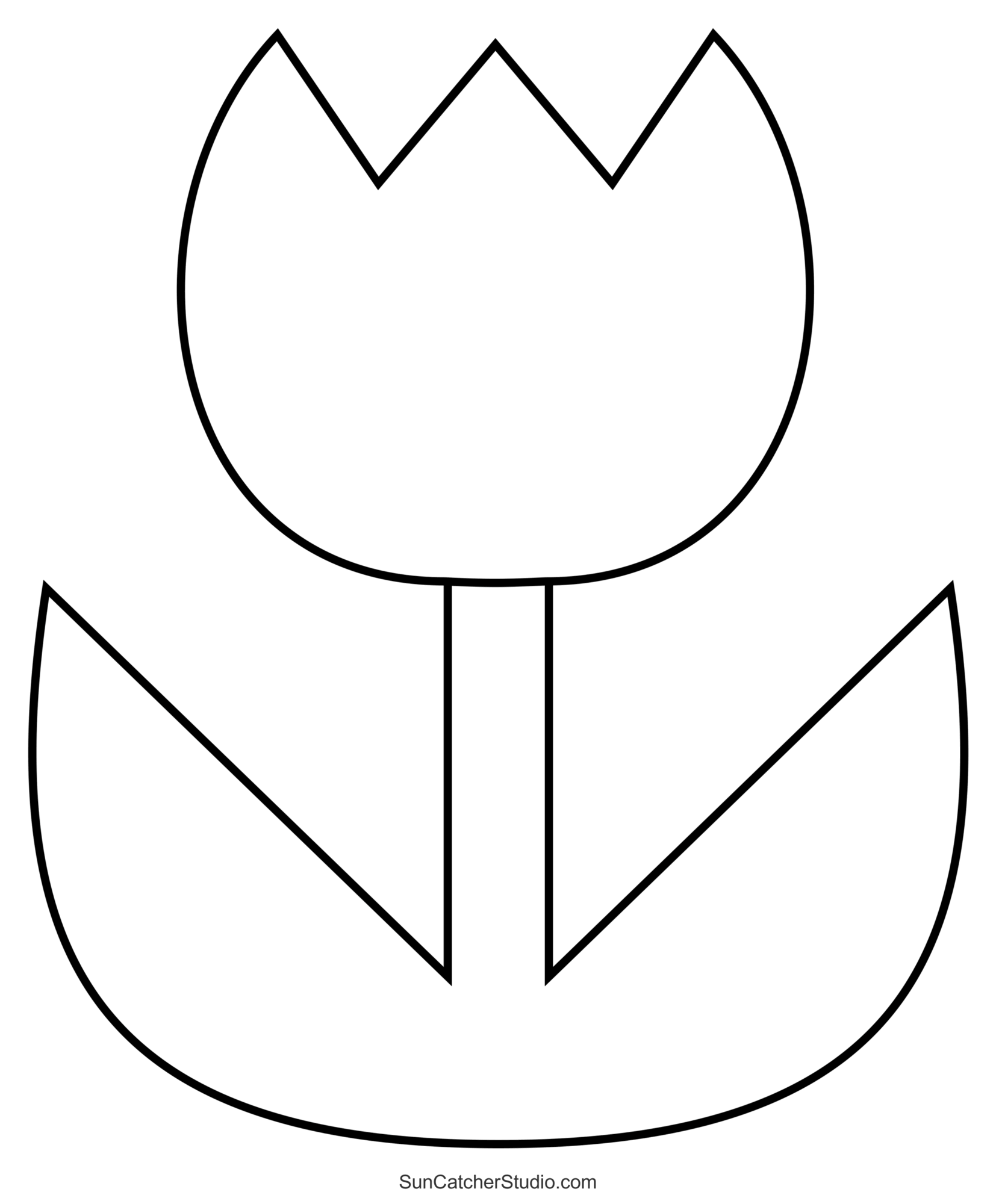 Free Printable Flowers Template