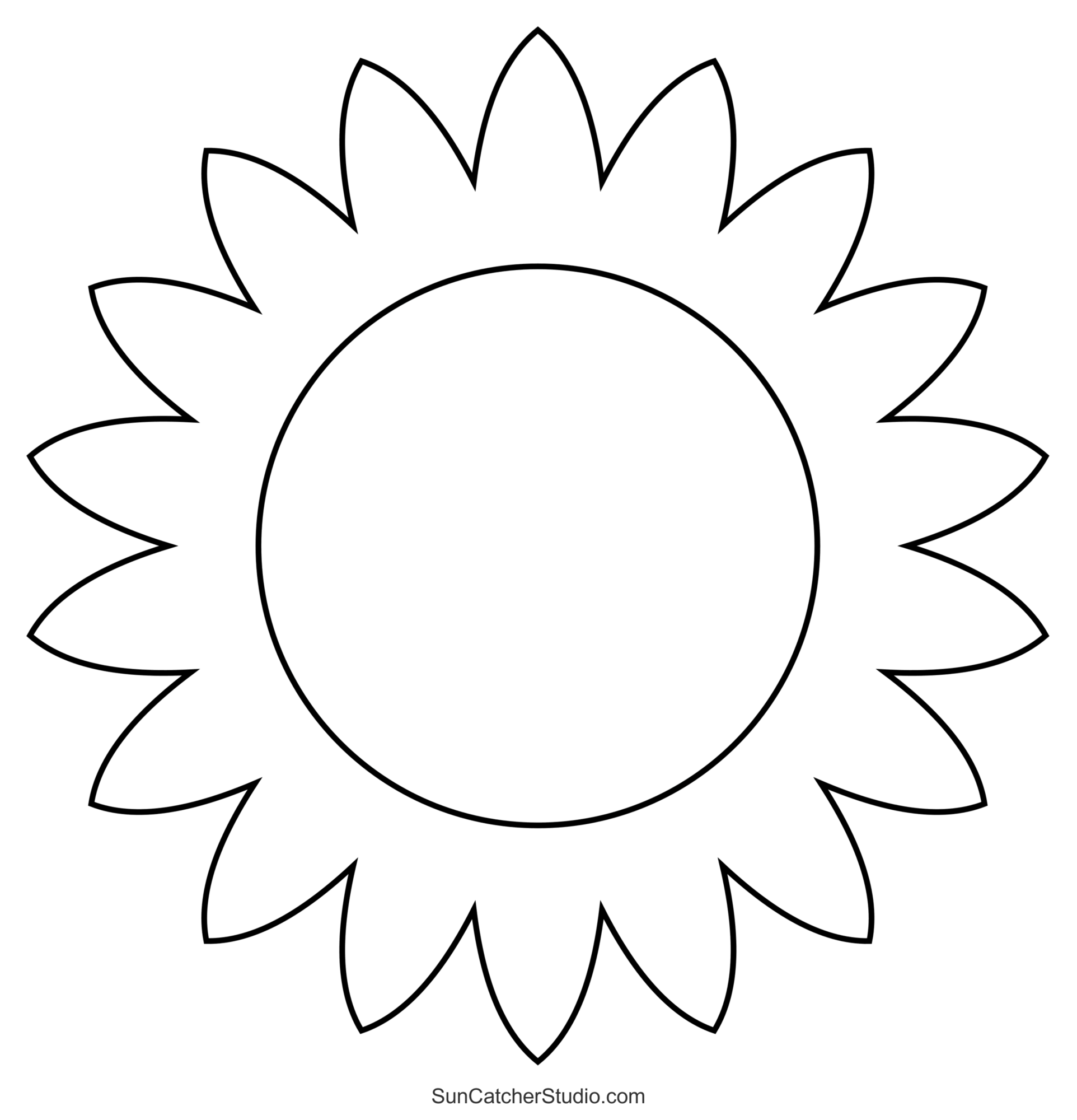 Flower Templates Patterns SVG Files Printable Stencils Free Printables Monograms Design Tools Patterns U0026 DIY Projects