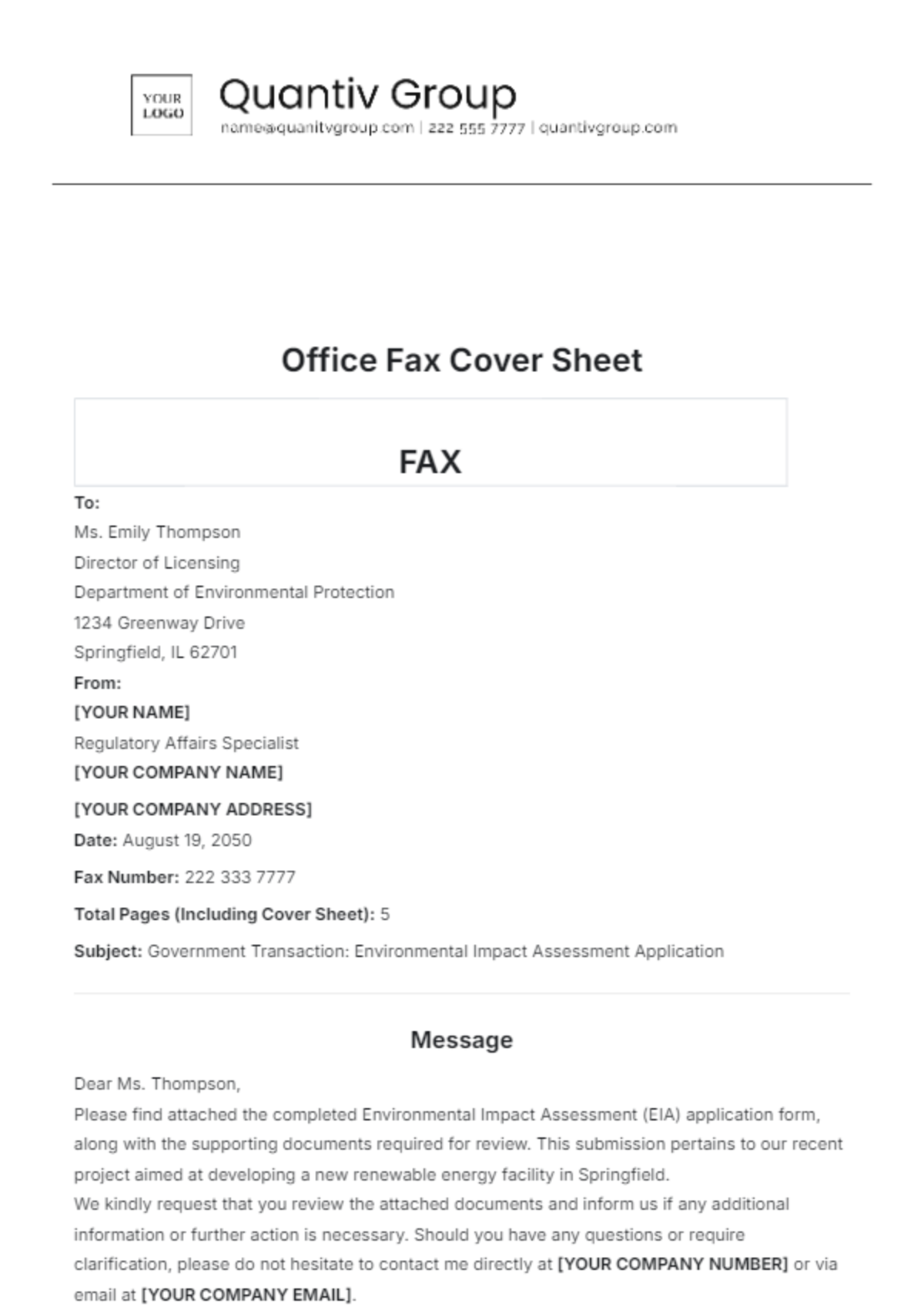 Free AI Fax Sheet Generator Free Fax Sheet Maker Online