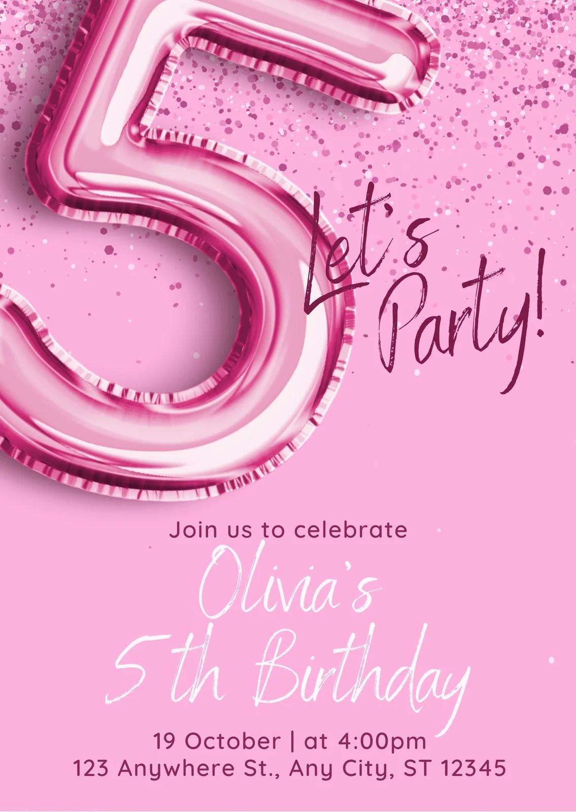 Free And Printable Birthday Invitation Templates Canva