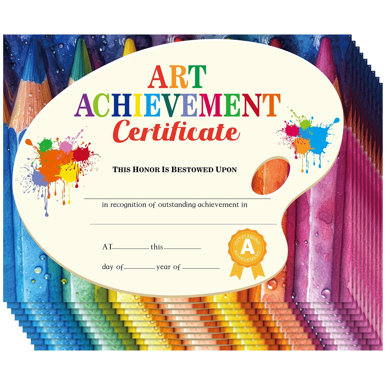 Free Art Certificate Templates 2 TEMPLATES EXAMPLE Worksheets Library