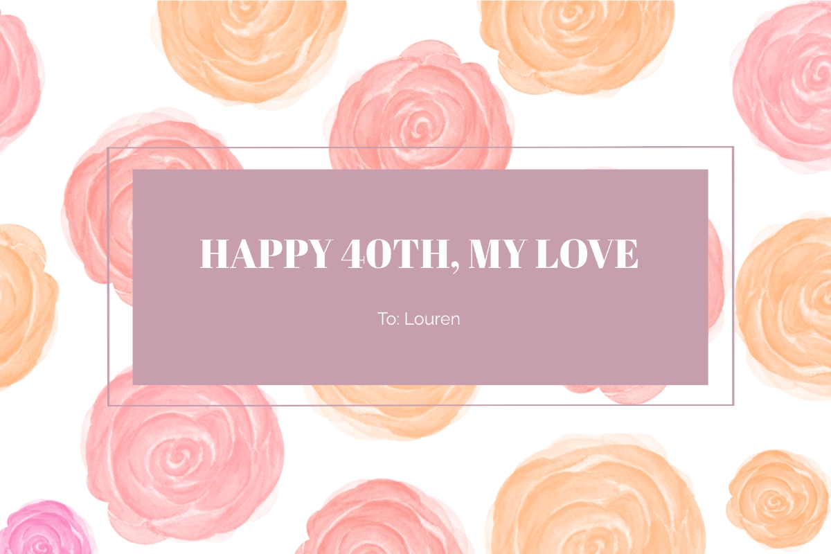 Free Birthday Card For Wife Templates Editable And Printable