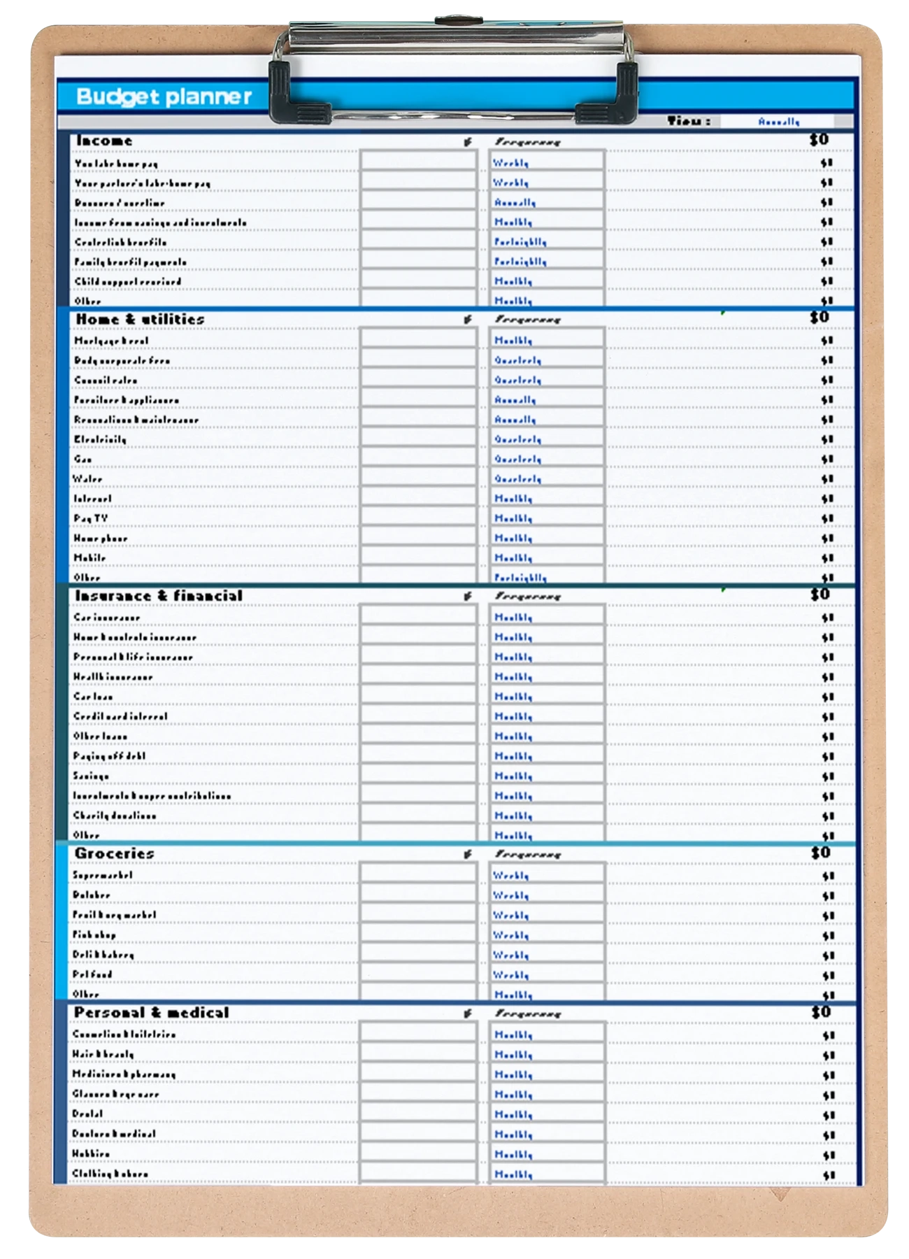 Free Budget Planner For Better Financial Management