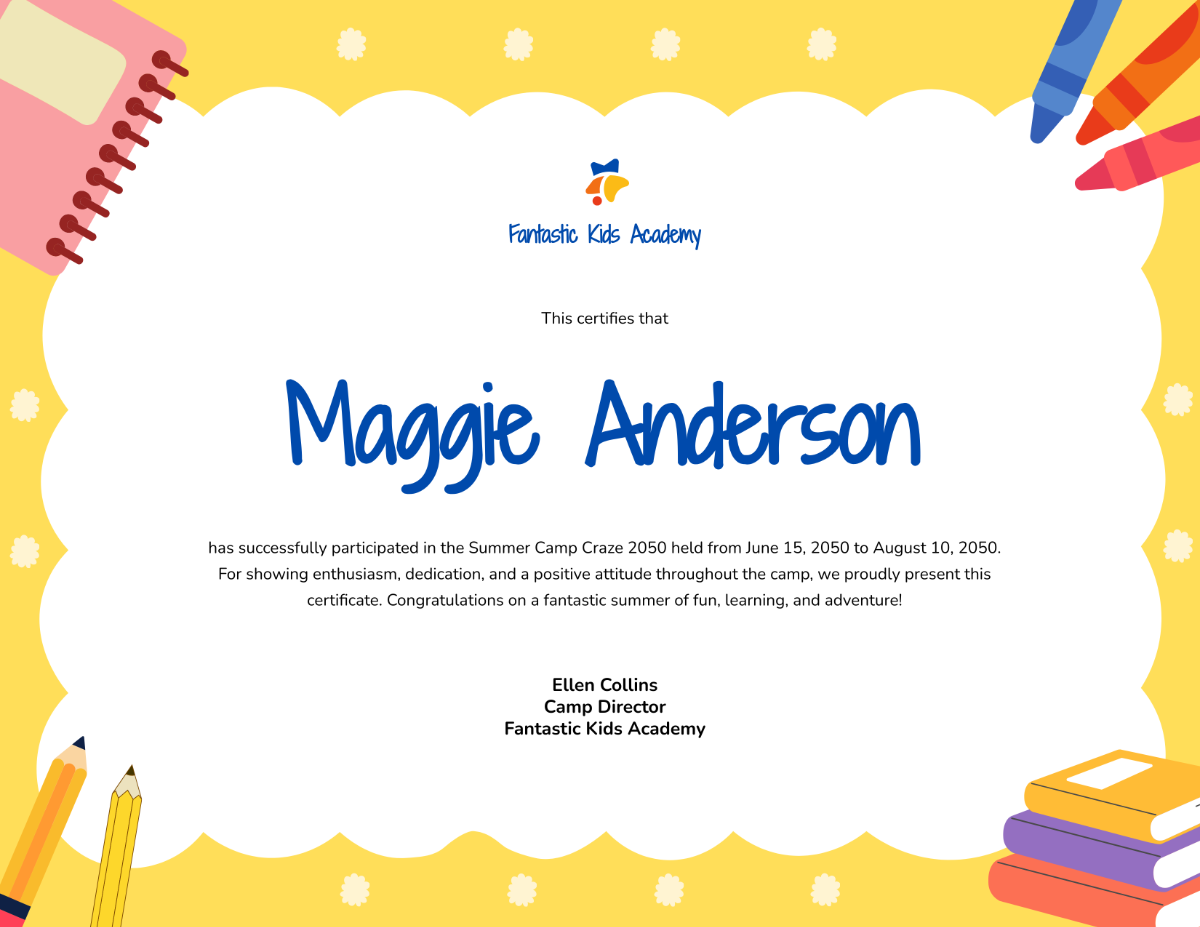 Free Certificate Templates Editable And Printable
