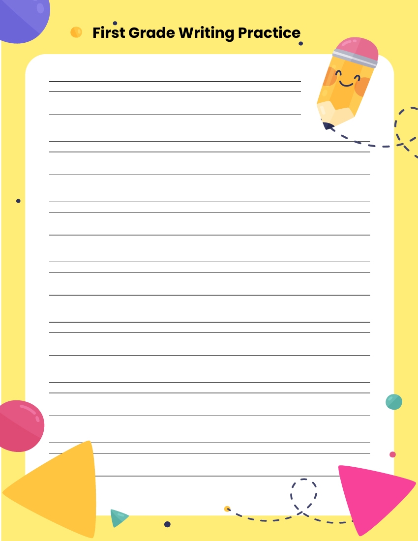 Lined Paper Printable Free Kids