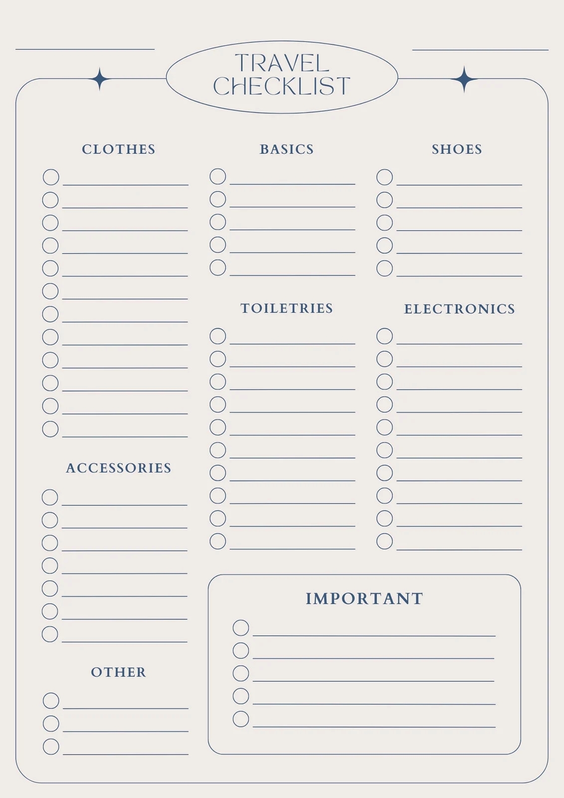 Free Custom Downloadable Checklist Templates Canva