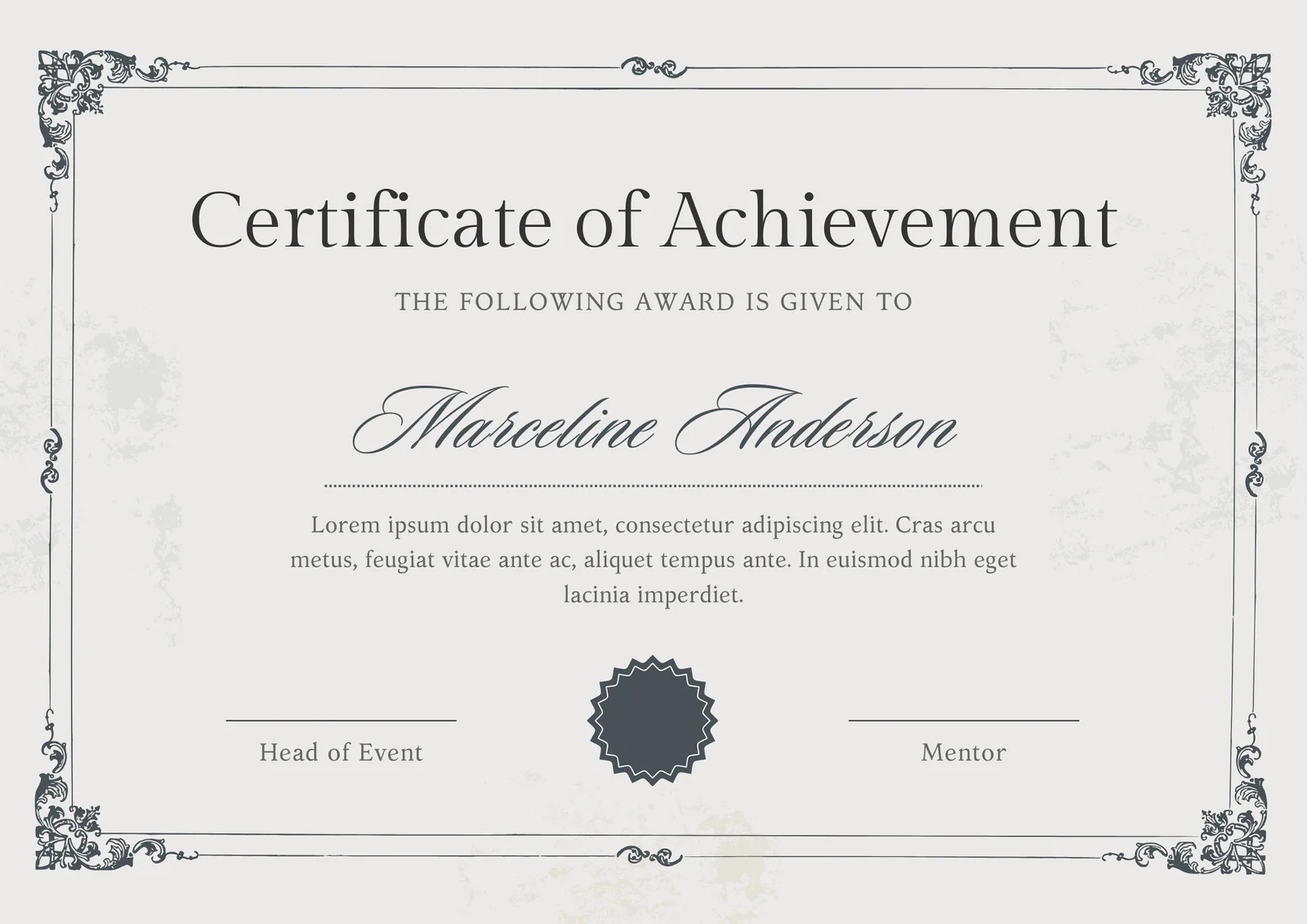 Free Custom Printable Certificate Of Completion Templates Canva