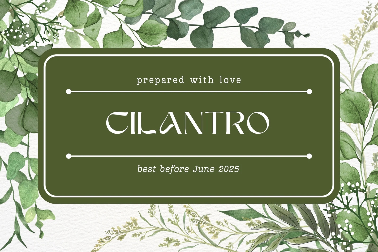 Free Printable Food Label Templates For Word