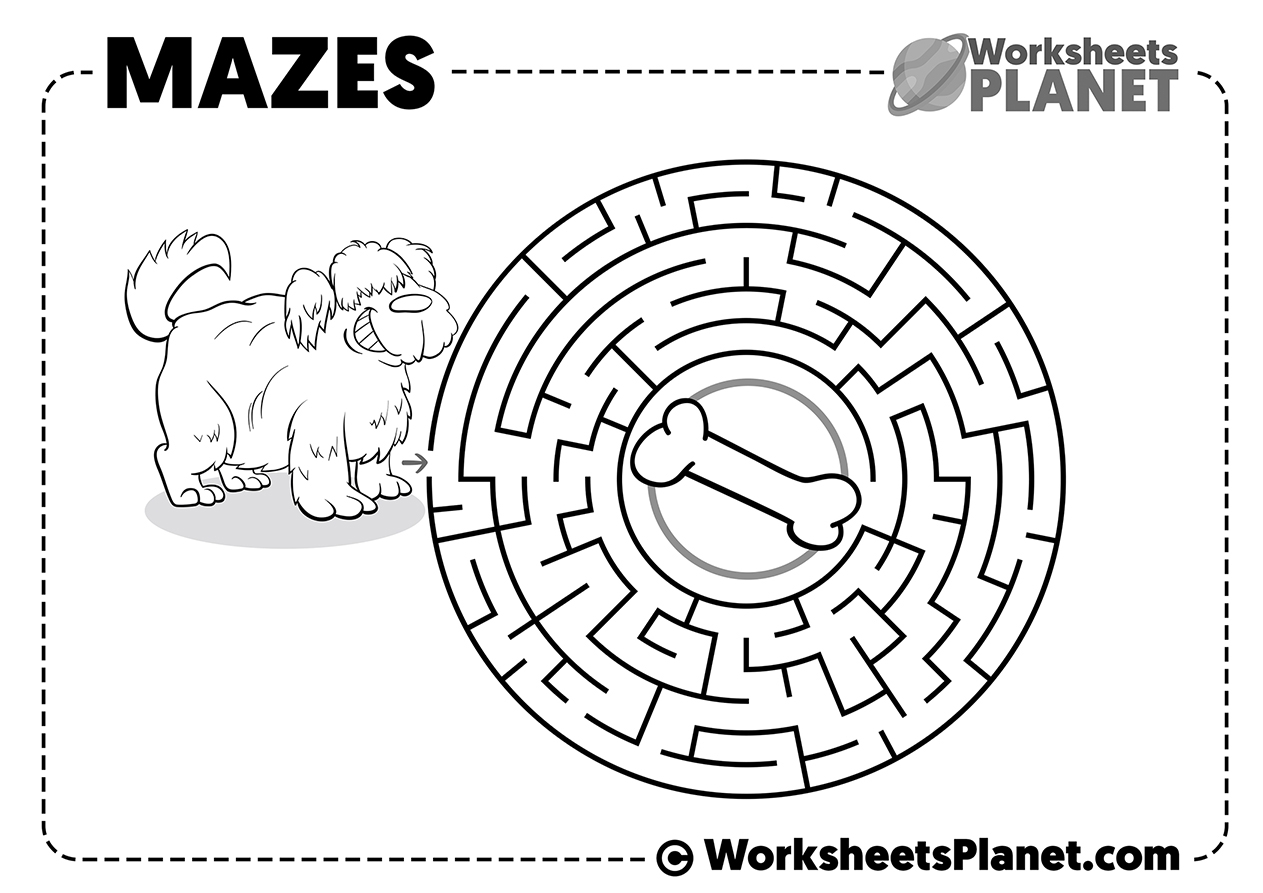 Free Printable Mazes For Kids 8-10