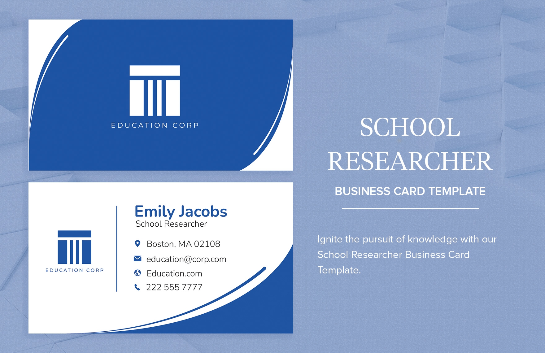 Free Editable Business Card Templates In Word To Download