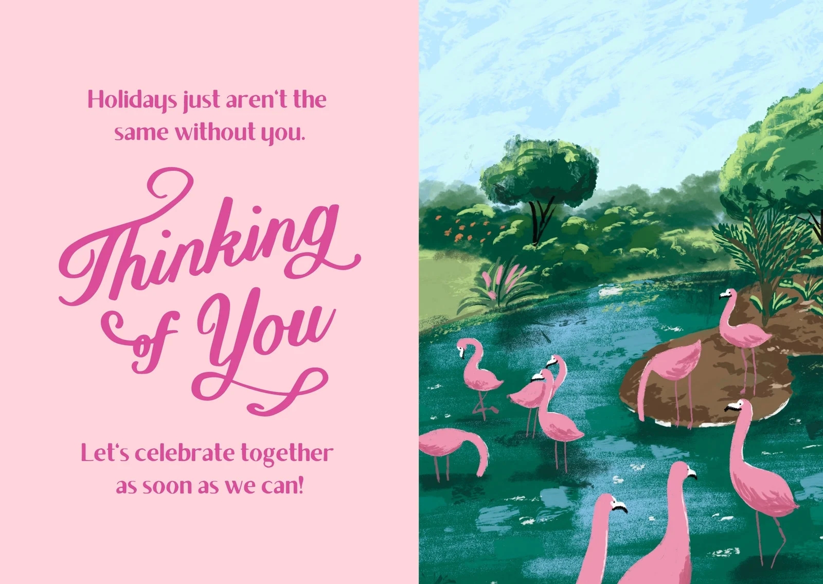Free Editable Printable Thinking Of You Card Templates Canva