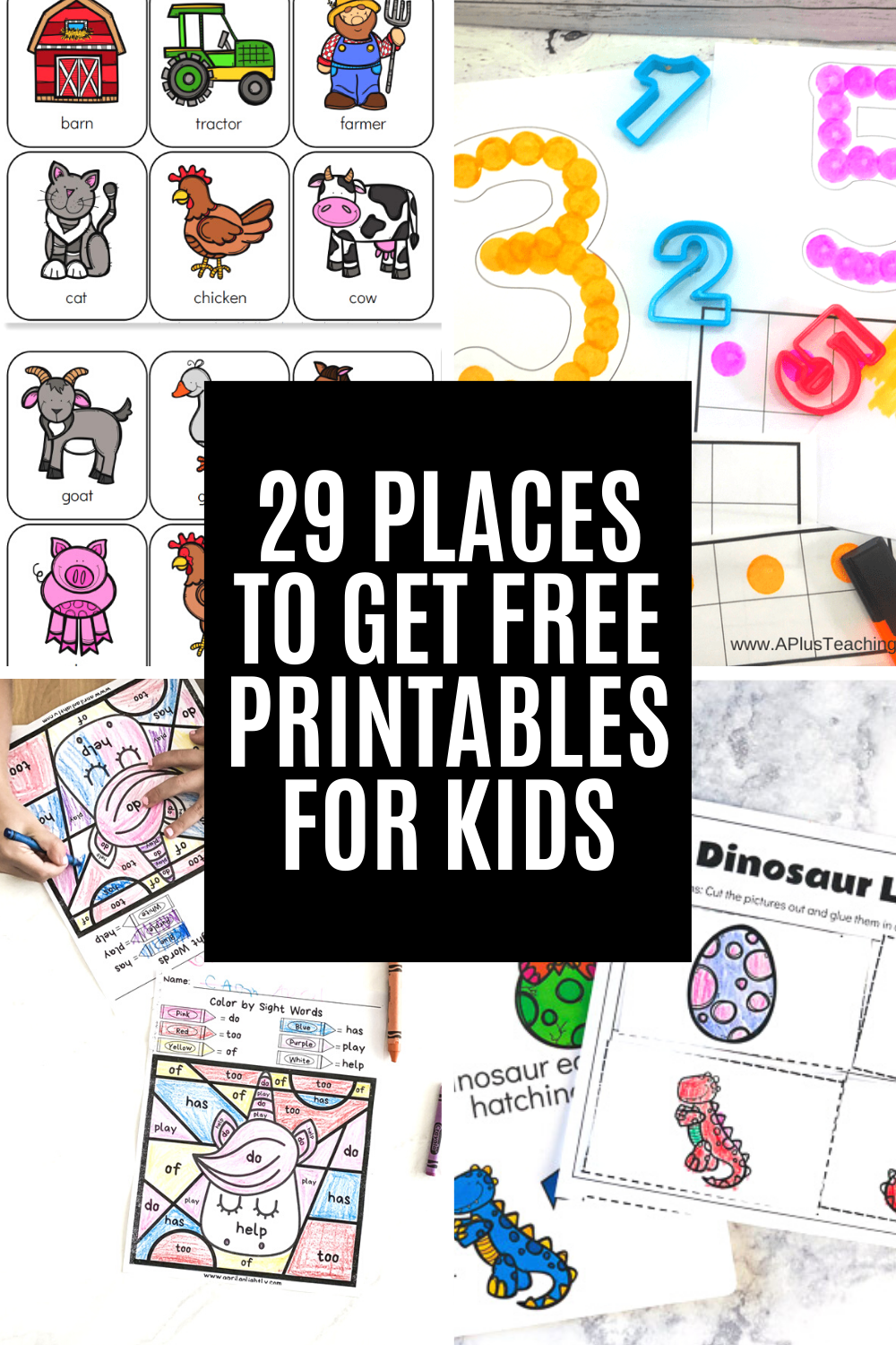 Free Educational Printables For Kids Stuck At Home The Denver Housewife