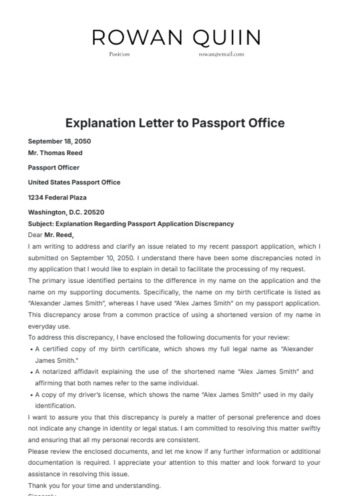 Free Printable Application For Passport