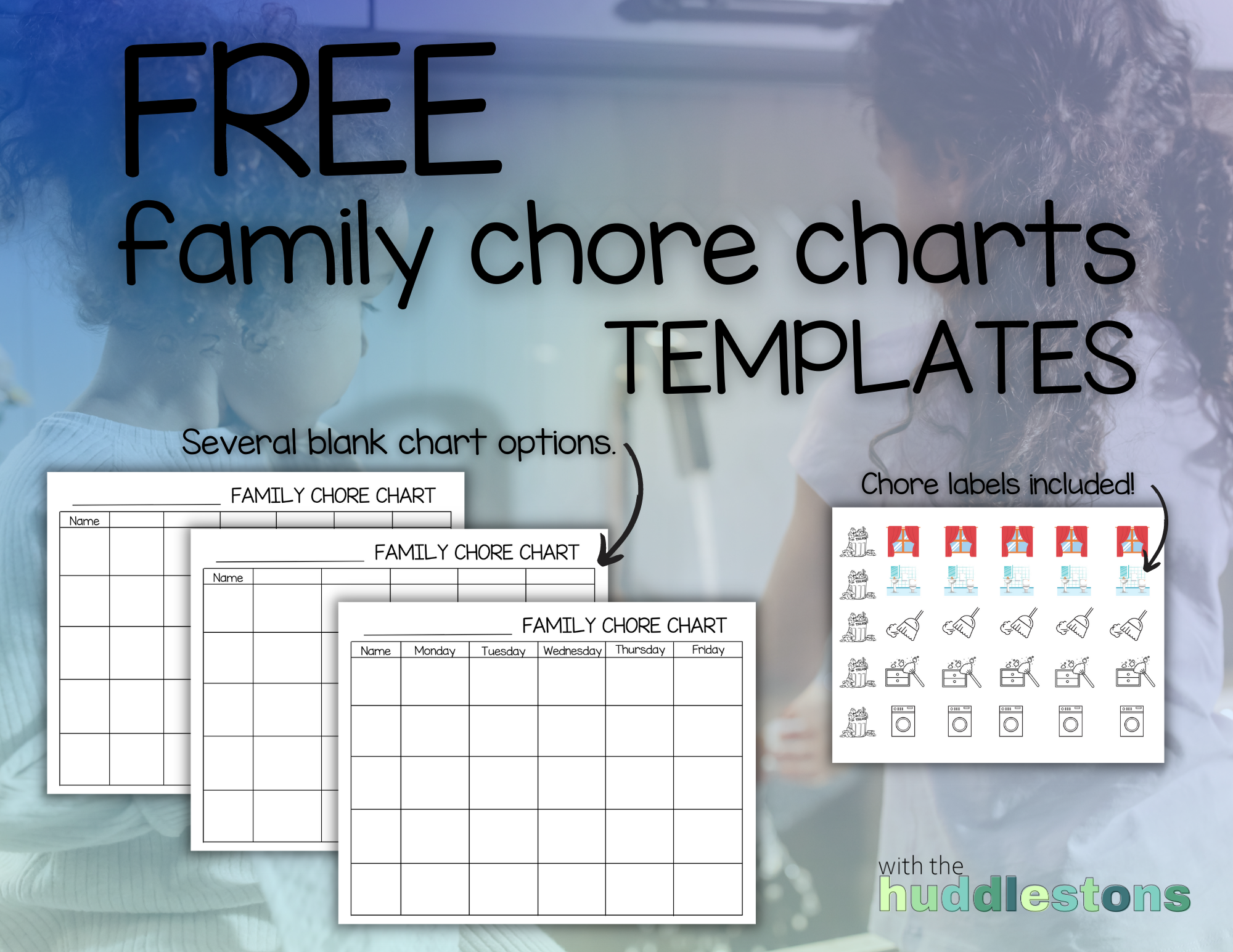 Free Printable Chore Chart Template