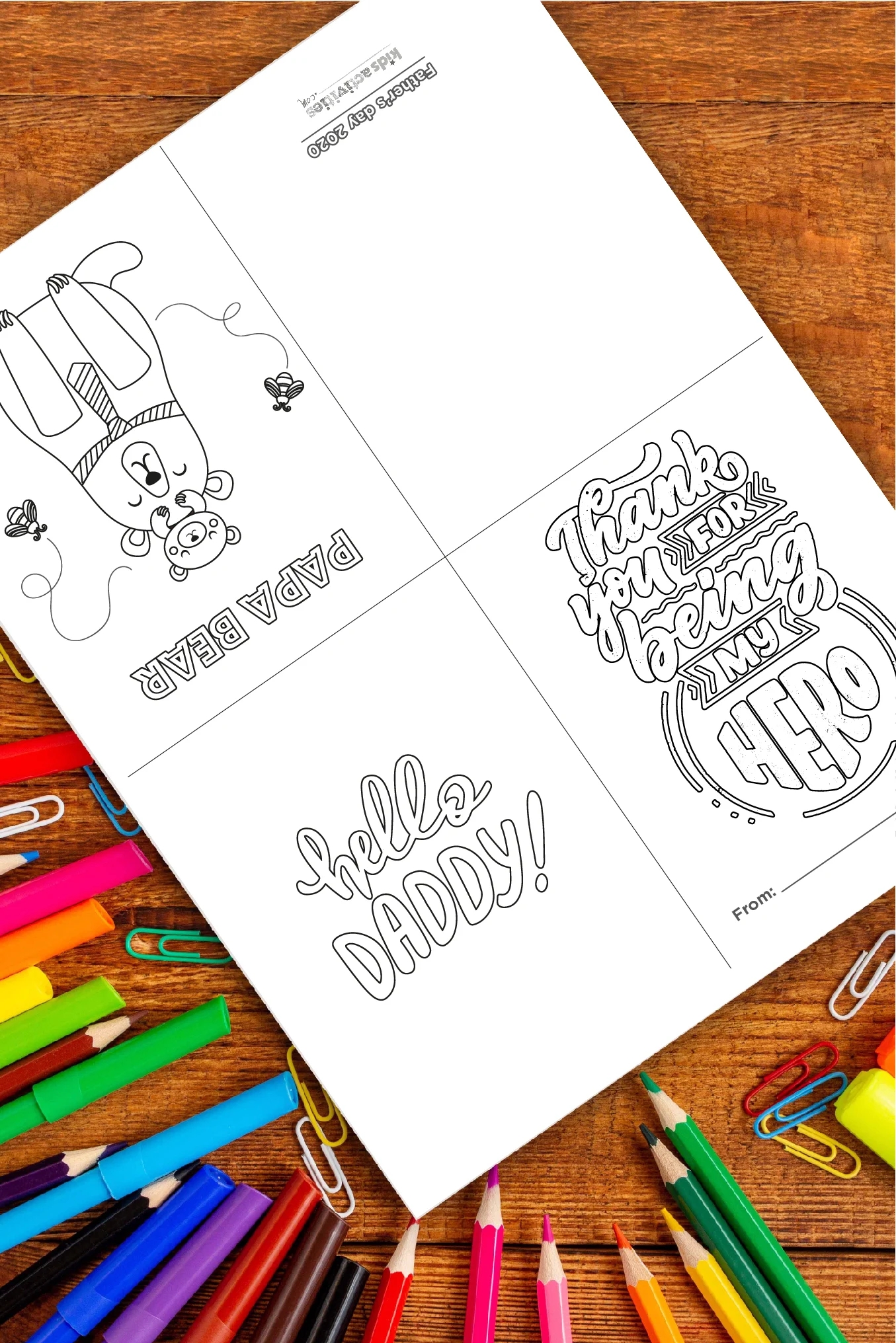 Free Father s Day Printable Cards 2025 Print Color Give To Dad Kids Activities Blog