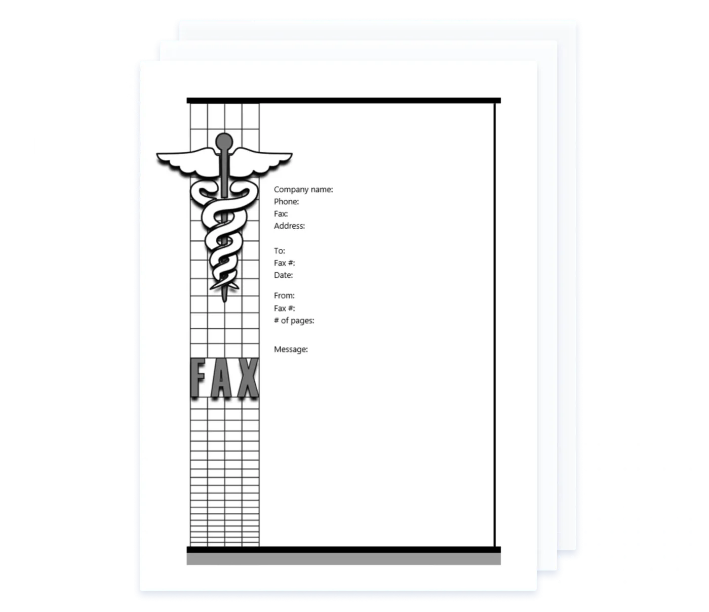Free Fax Cover Sheet Templates Faxaroo