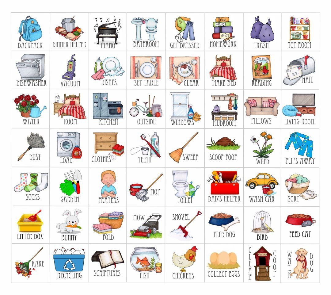 Free Free Printable Chore Chart Graphics Download Free Free Printable Chore Chart Graphics Png Images Free Worksheets On Clipart Library