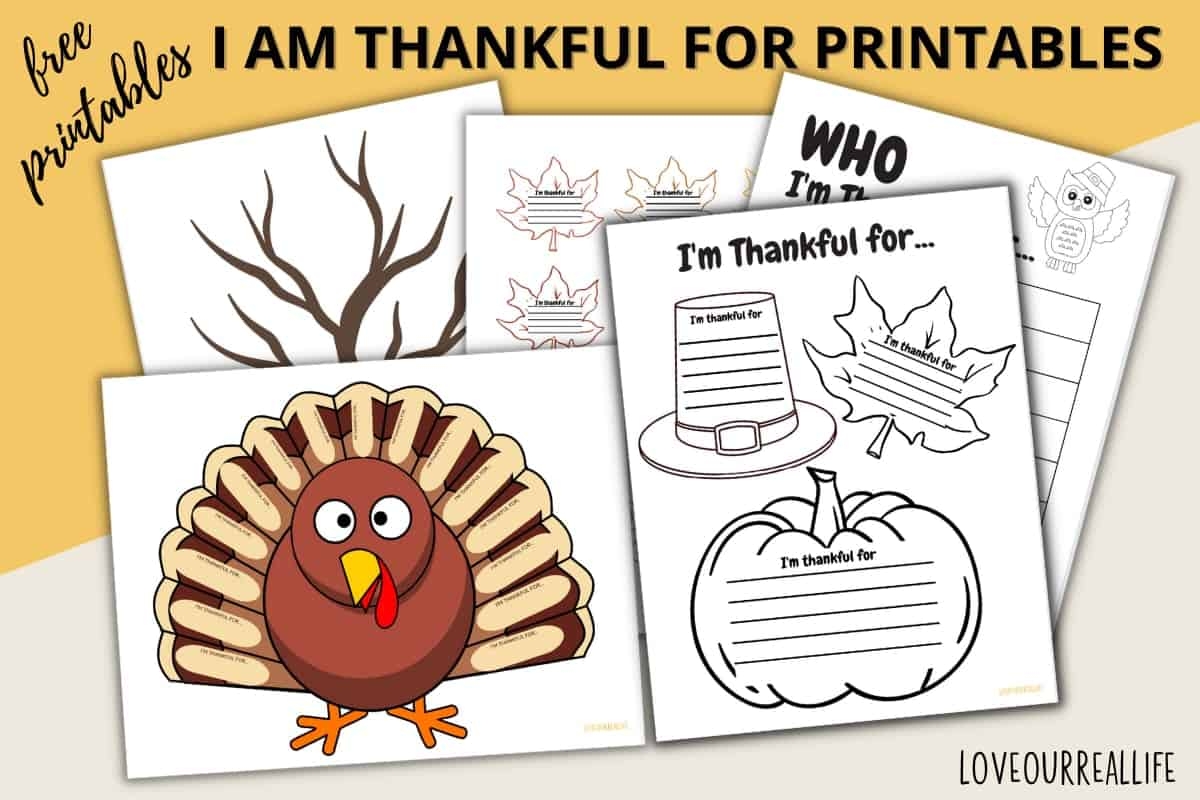 Thanksgiving Templates Free Printable