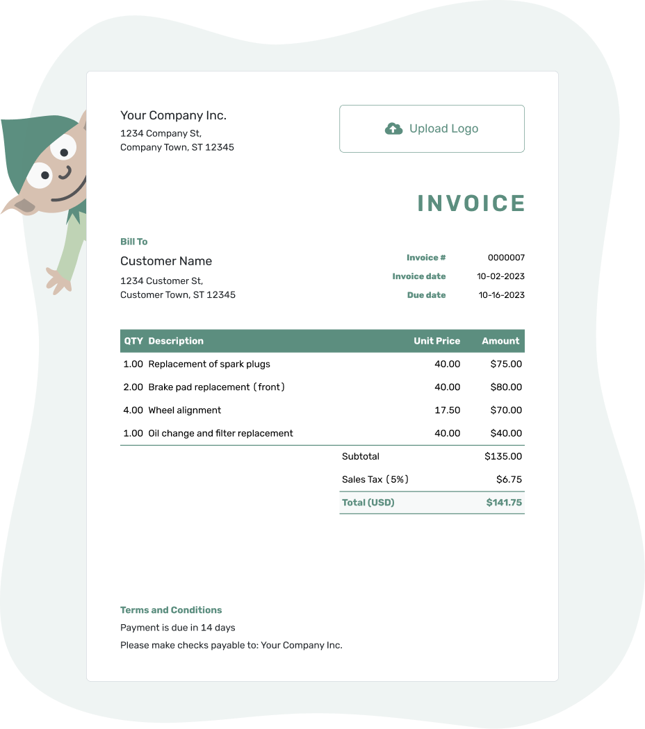 Free Printable Invoice Templates Uk