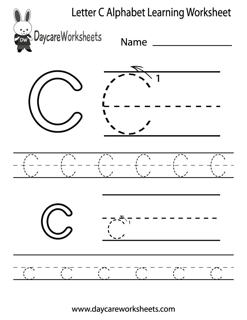 Free Printable Kindergarten Worksheets Abc