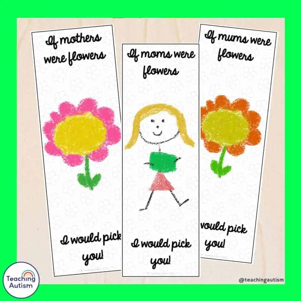 Mother's Day Bookmarks Printable Free