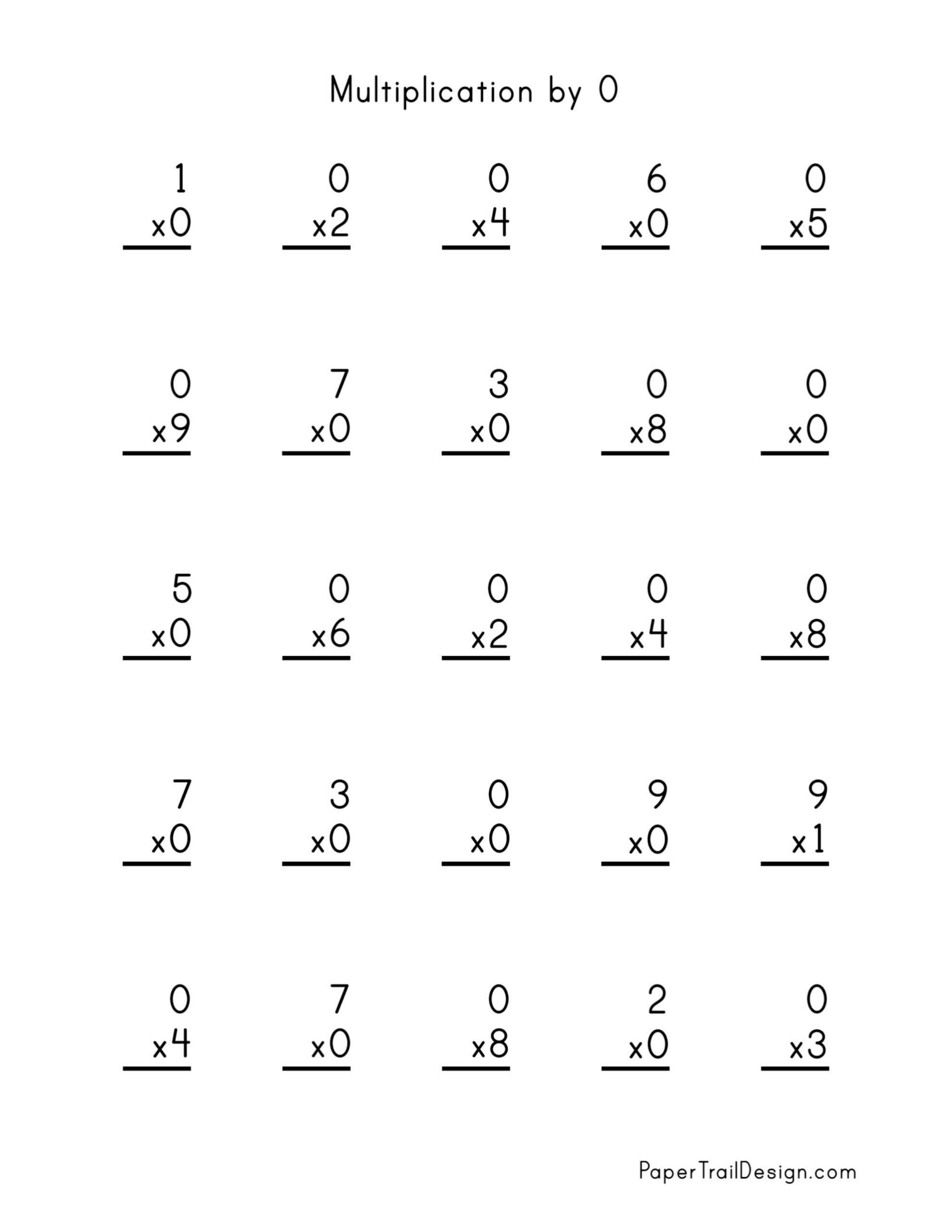 Free Multiplication Worksheets Multiplication Worksheets 