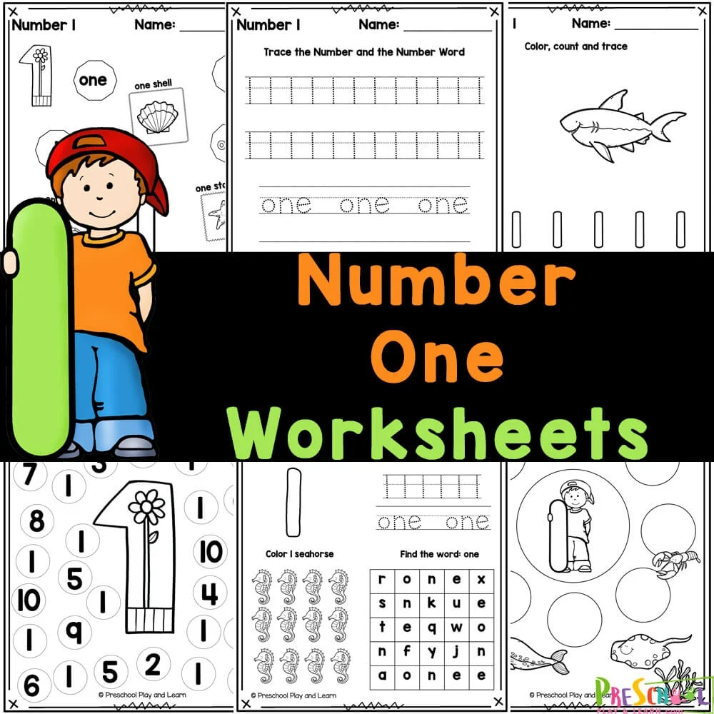 Free Printable Worksheets For Preschool Math