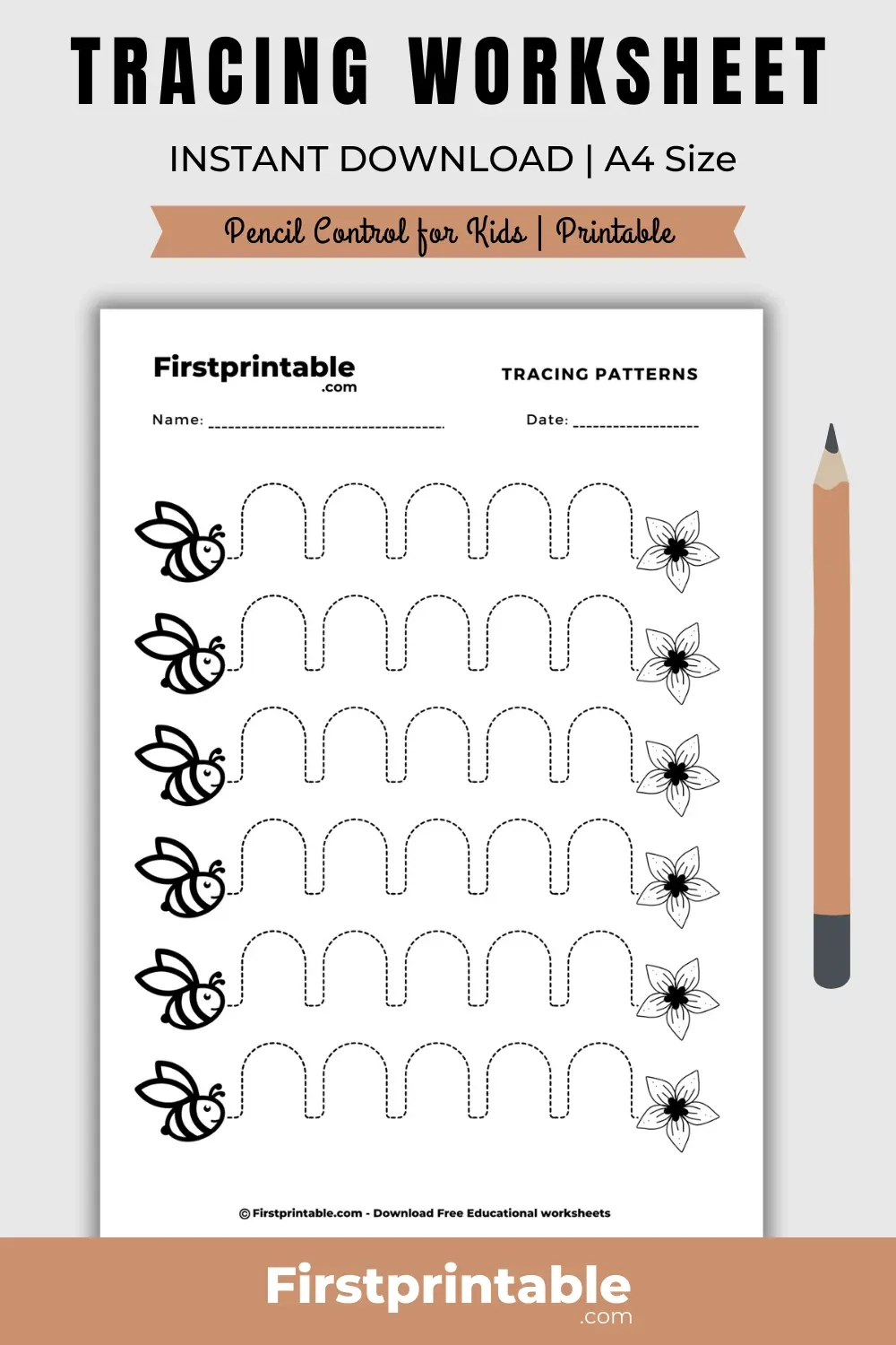 Free Printable Tracing Worksheets Pdf