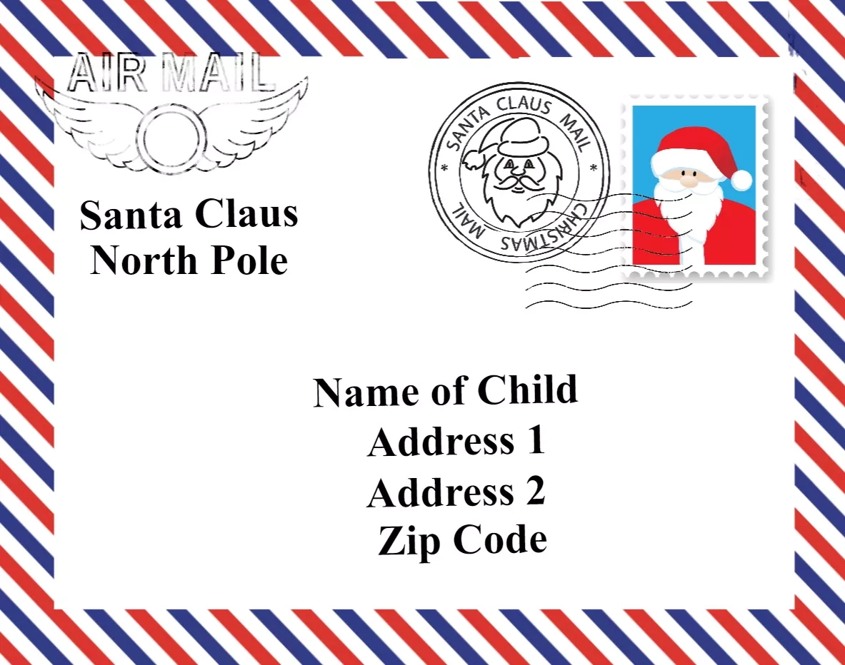 Free Printable Santa Letter To Child