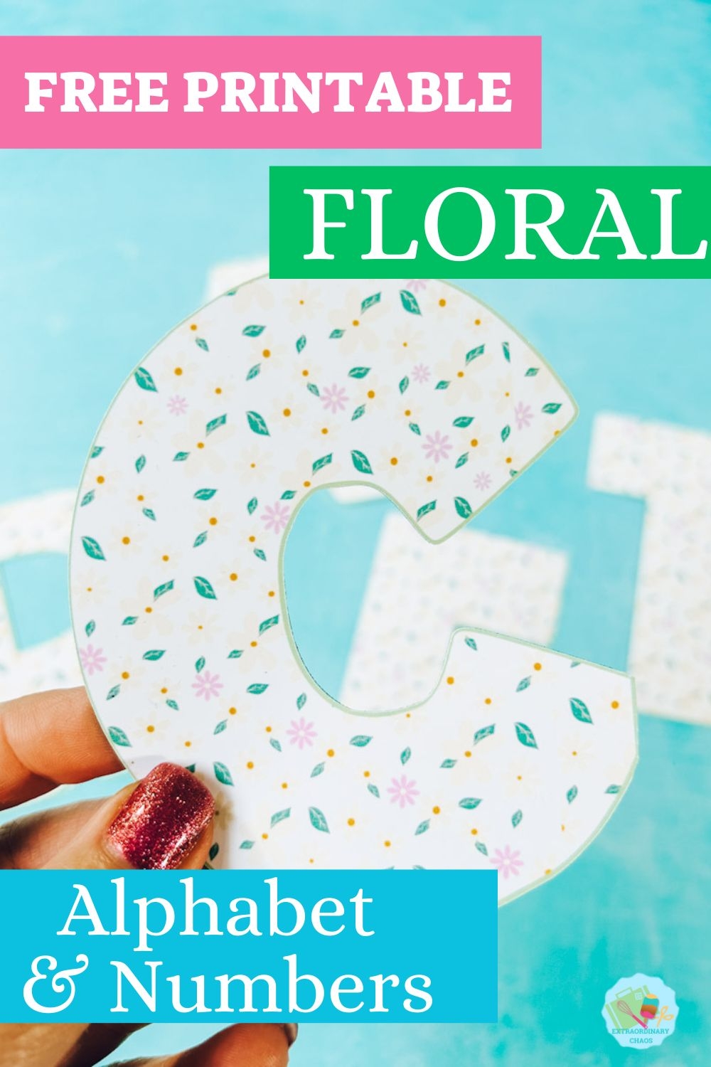 Free Printable Alphabet Letters With Design