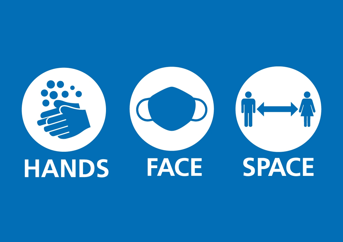 Free Printable A4 Hands Face Space Sign Gompels Care Education Supplies