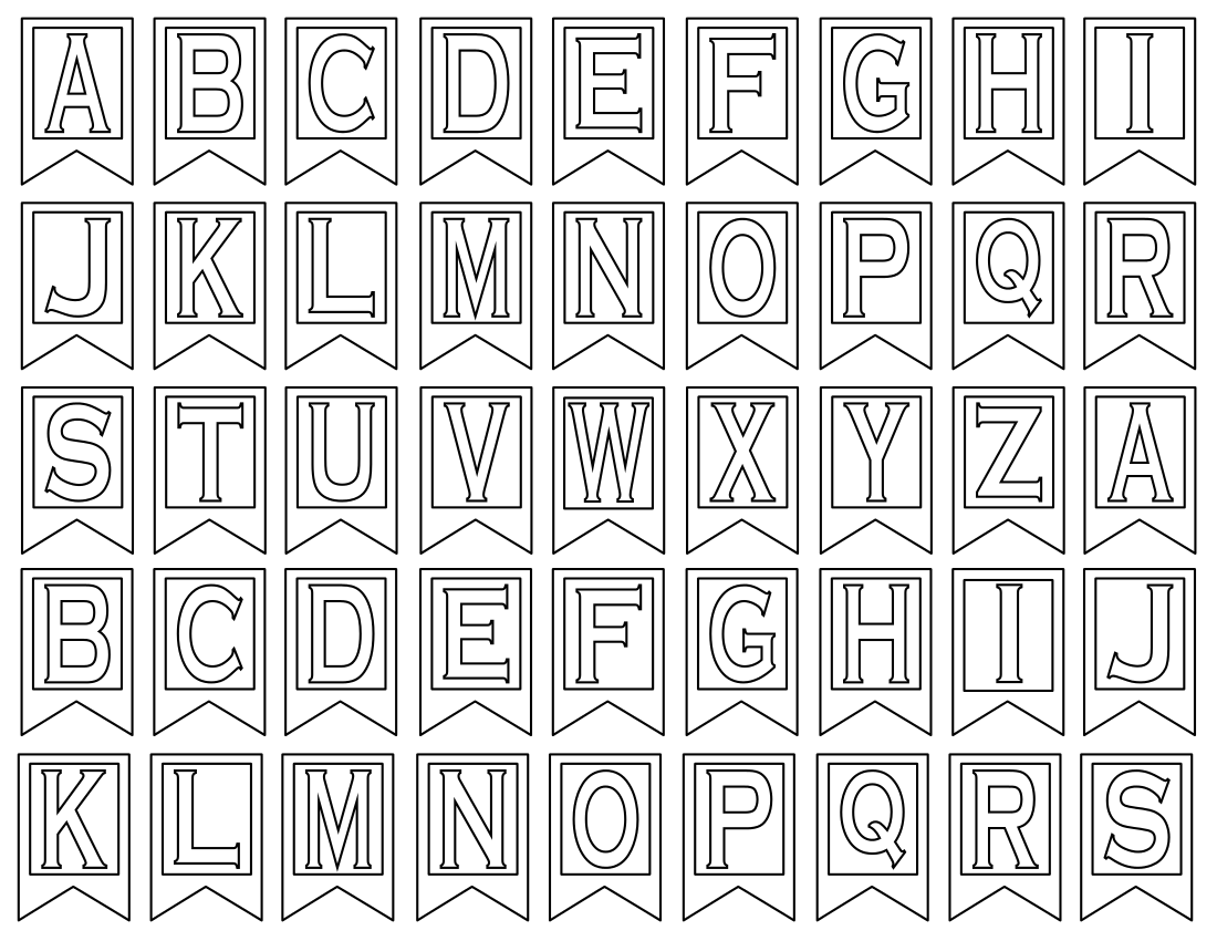 Printable Alphabet Letters Free Printable Pdf