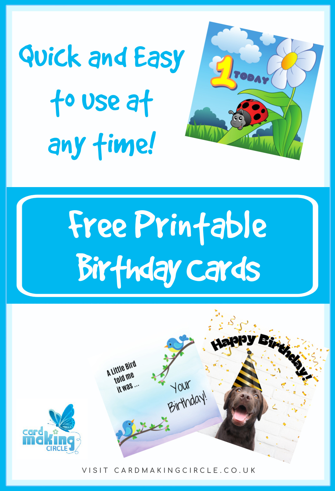 Free Printable Cards For Birthday