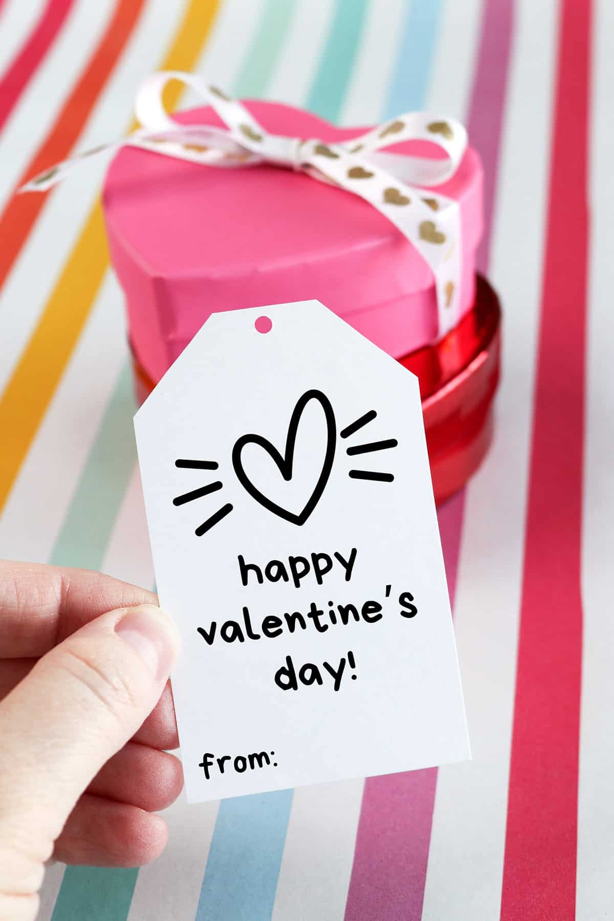 Free Printable Black And White Valentine s Day Tags Aubree Originals