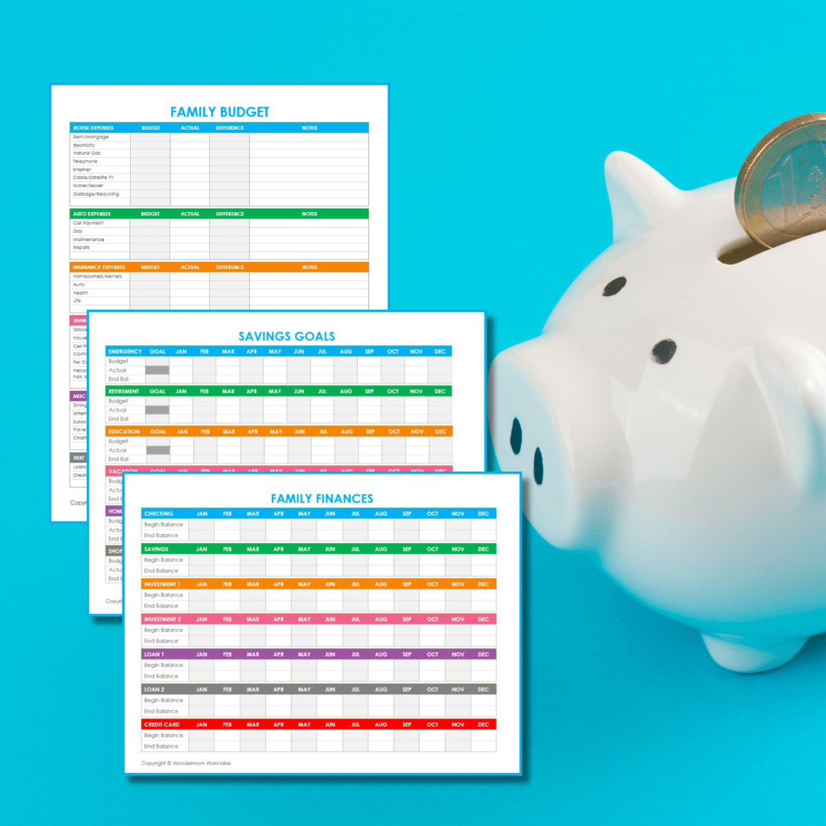 Free Printable Budget Worksheets Pdf