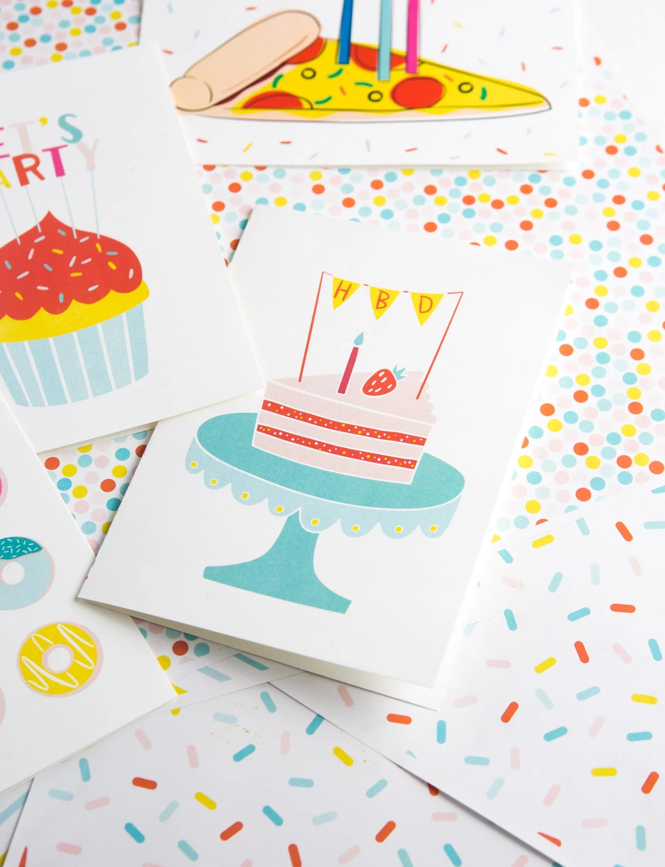 Free Printable Cake Birthday Card Design Eat Repeat