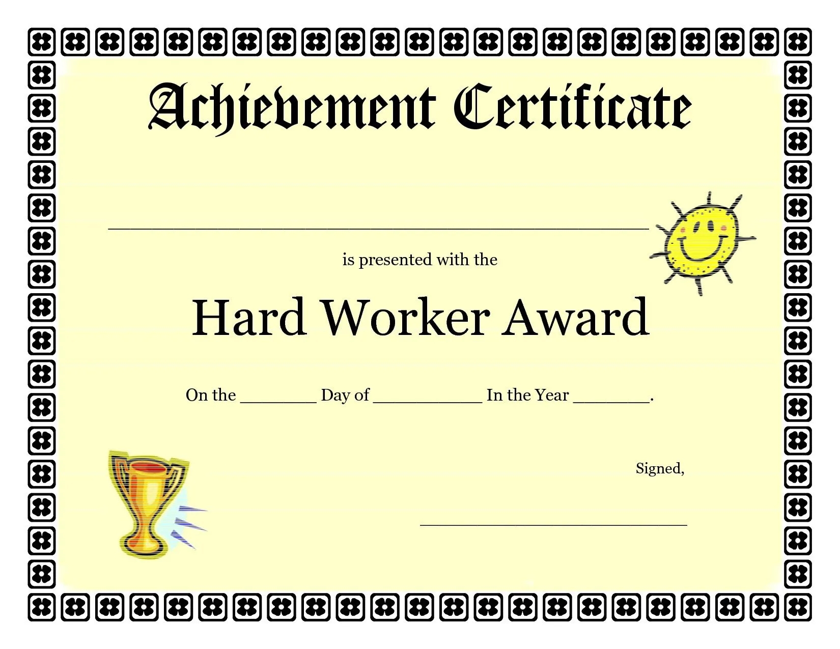 Free Printable Certificates Templates