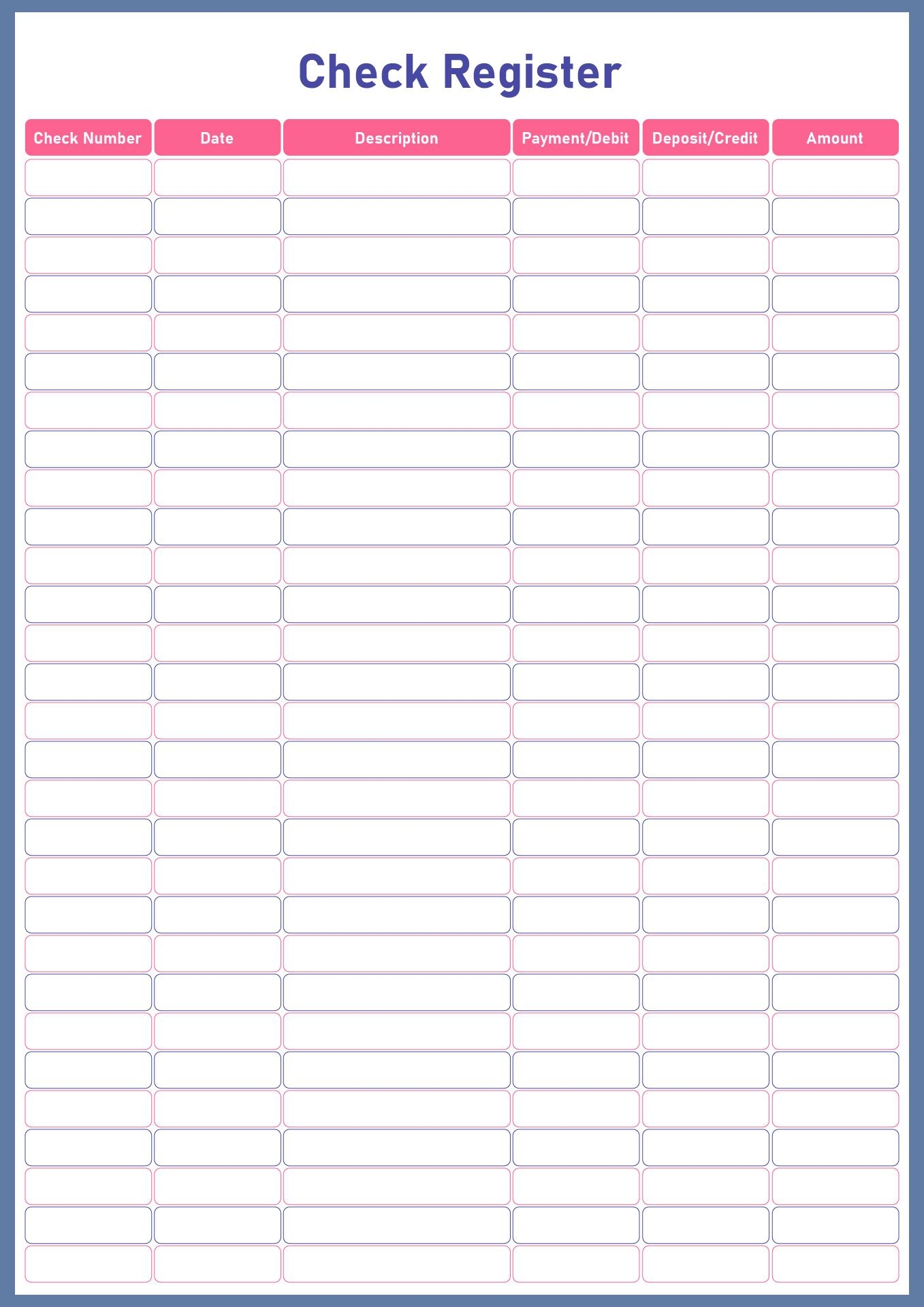 Free Printable Check Register Free Download Free Printable Check Register Free Png Images Free Worksheets On Clipart Library