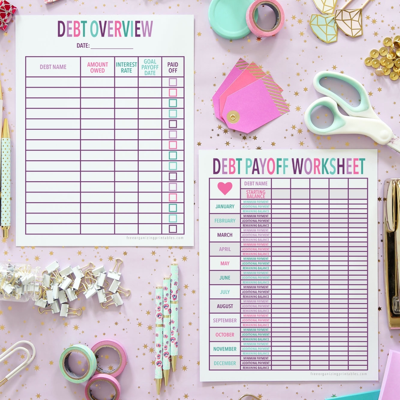 Free Check Register Printable Worksheet