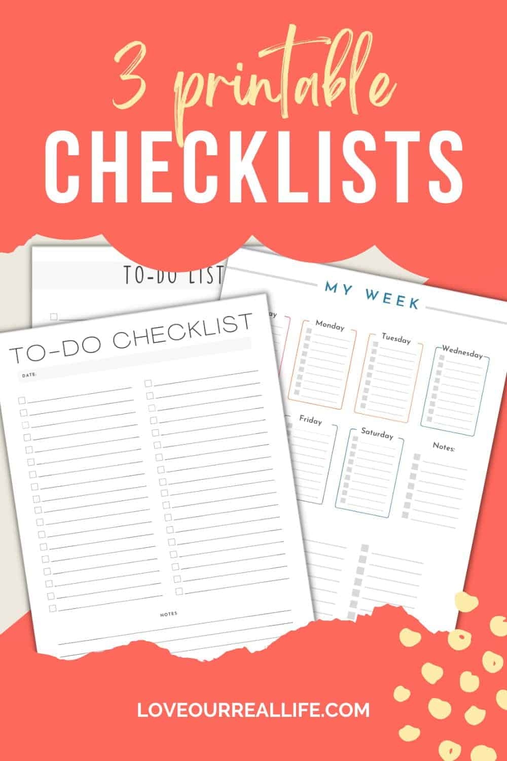 Free Printable Checklist