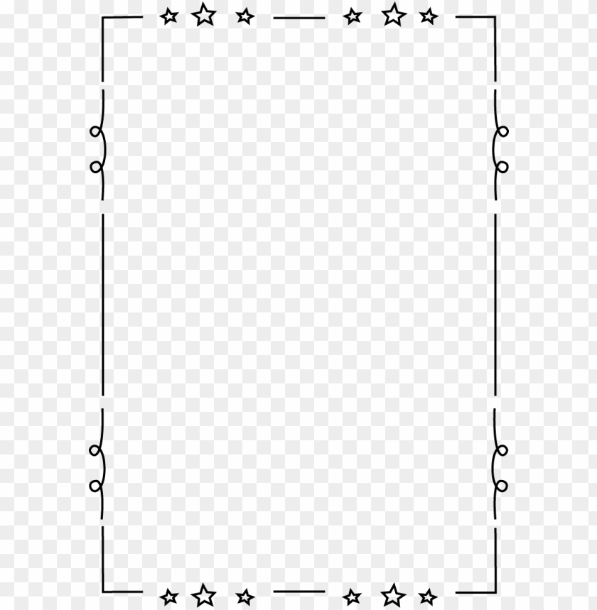 Free Printable Clip Art Borders For Teachers Clipart Simple Black And White Border PNG Transparent With Clear Background ID 173099 TOPpng