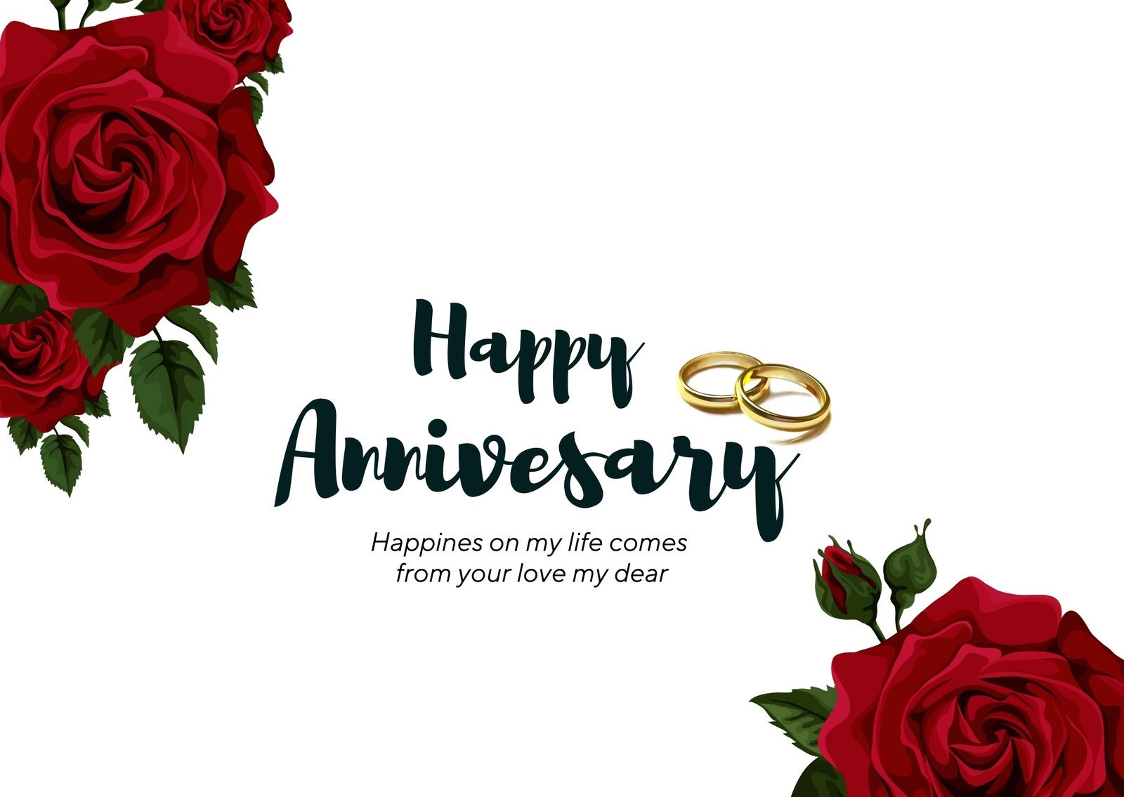 Free Printable Customizable Anniversary Card Templates Canva Worksheets Library