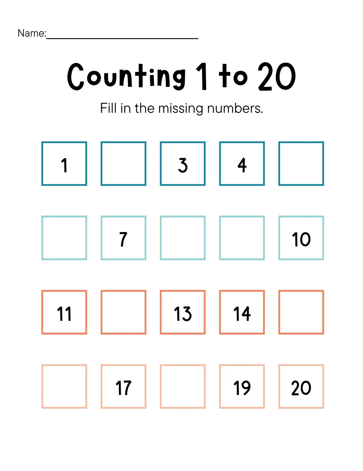 Free Printable Customizable Math Worksheet Templates Canva