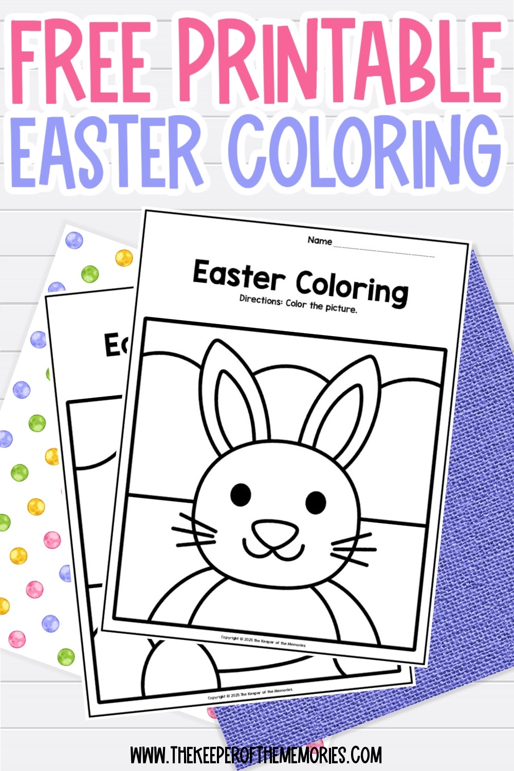 Free Printable Easter Coloring Pages For Kids The Keeper Of The Memories