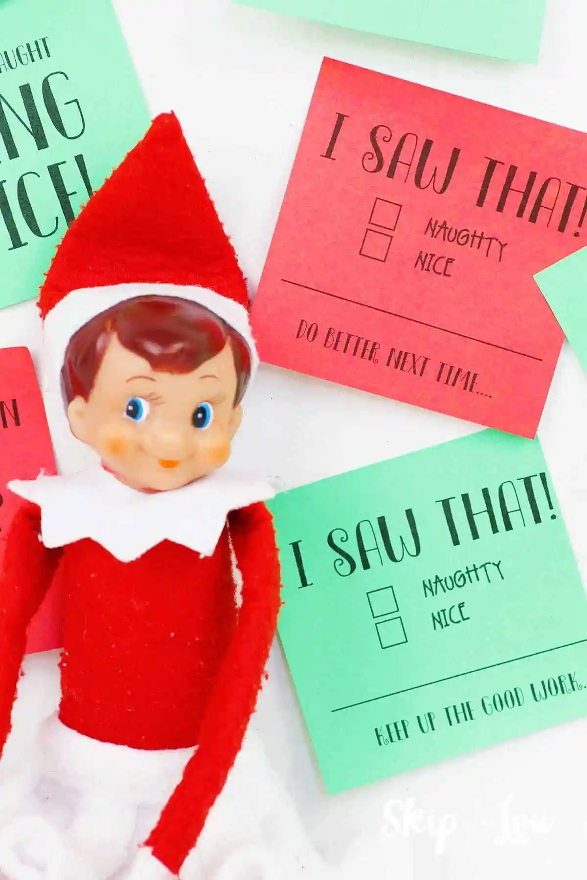 Free Printable Elf On The Shelf Notes For The Entire Month Skip To My Lou