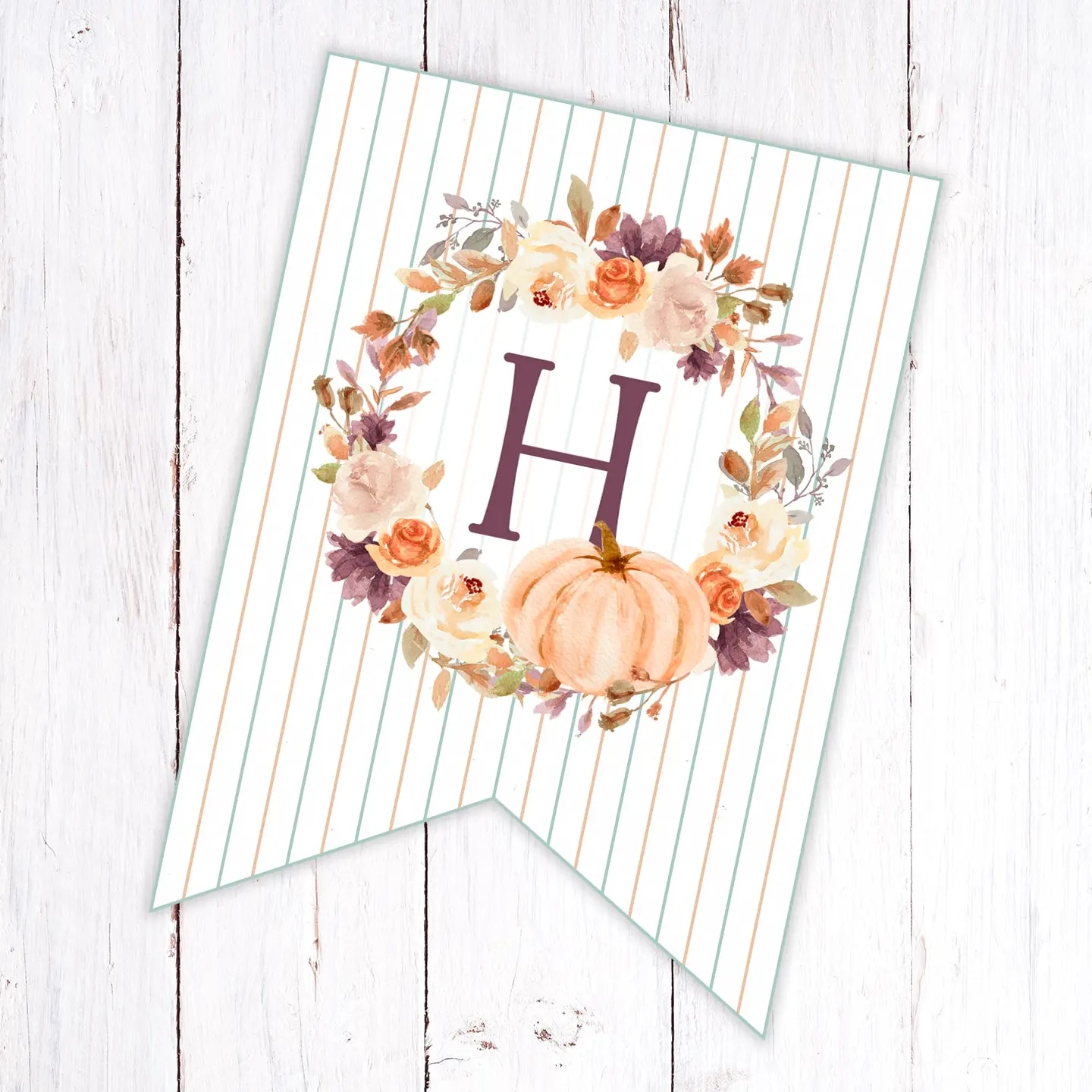 Free Printable Farmhouse Happy Thanksgiving Banner The Cottage Market