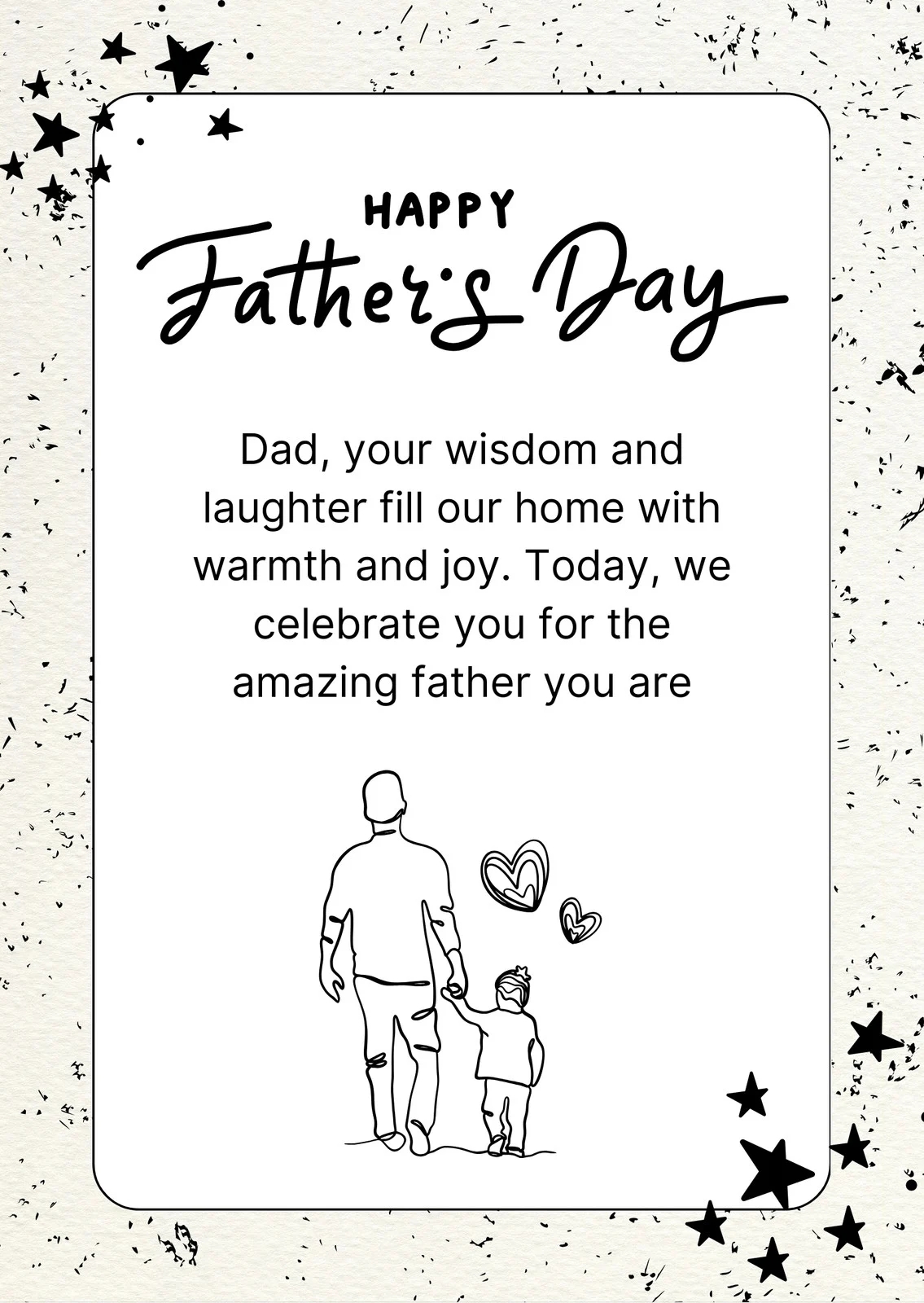 Free Printable Father s Day Card Templates To Personalize Canva