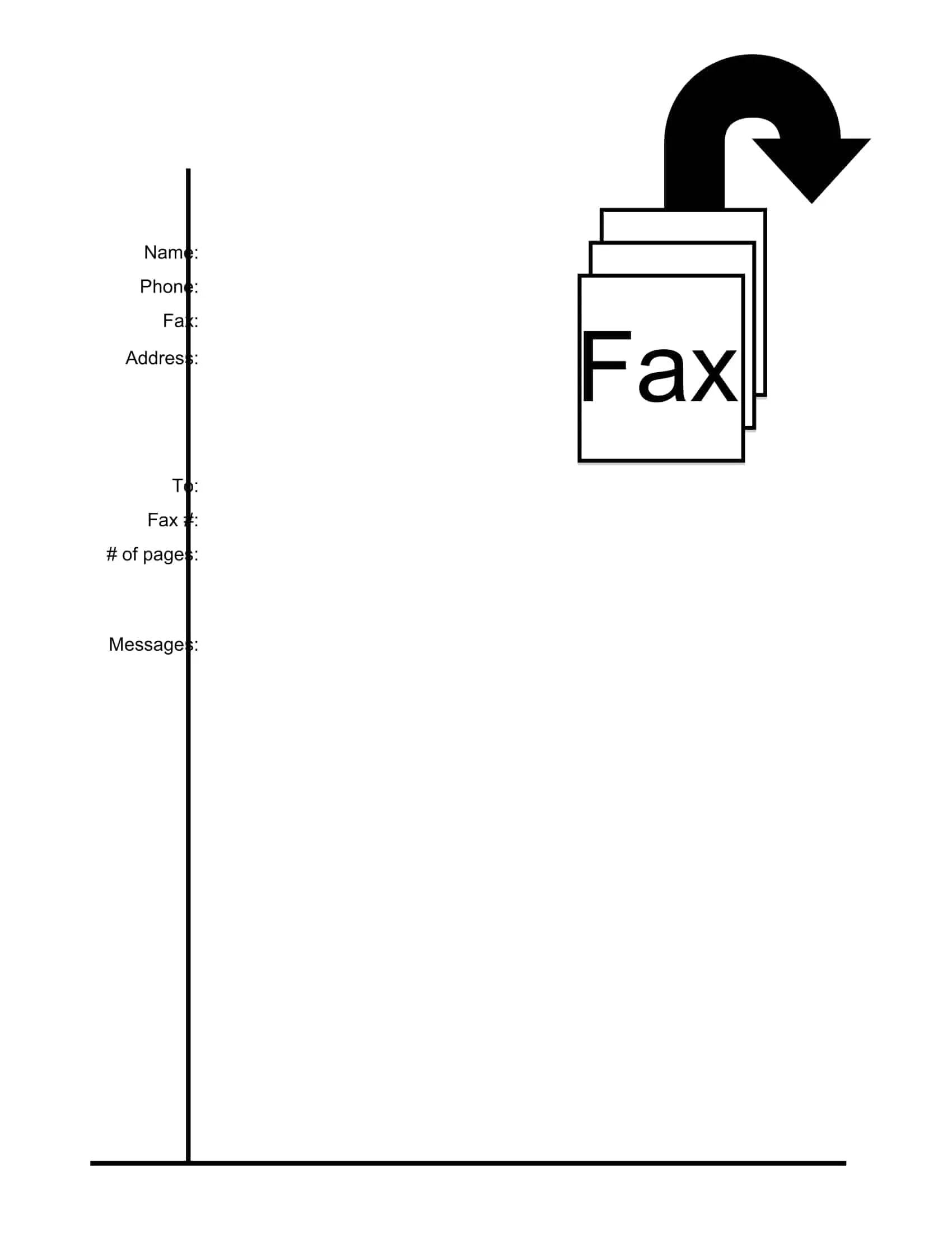 Free Printable Fax Cover Sheet Templates PDF Word Google Docs 